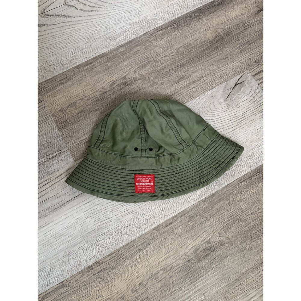 Green Neighborhood bucket hat